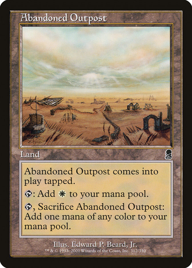 Abandoned Outpost by Edward P. Beard, Jr. #312