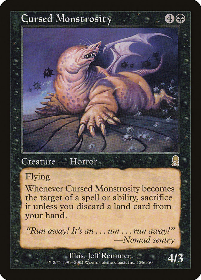 Cursed Monstrosity by Jeff Remmer #126
