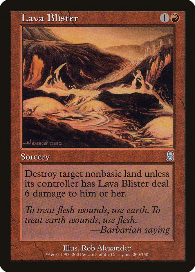 Lava Blister by Rob Alexander #200