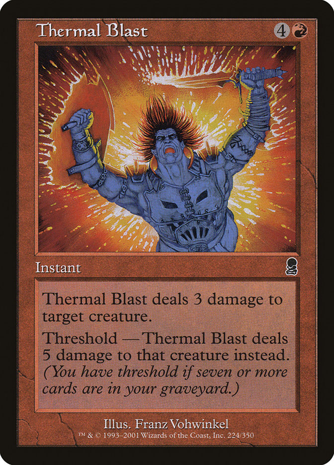 Thermal Blast by Franz Vohwinkel #224