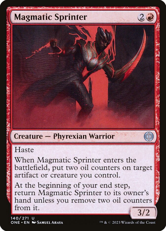 Magmatic Sprinter by Samuel Araya #140
