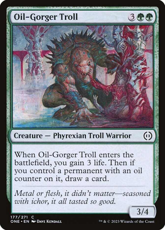 Oil-Gorger Troll by Dave Kendall #177