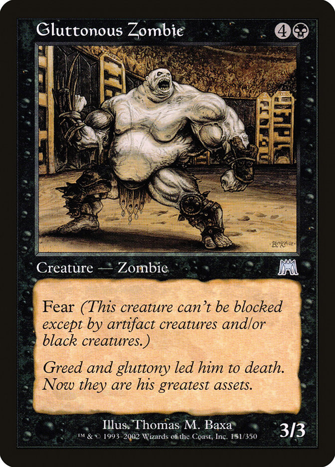 Gluttonous Zombie by Thomas M. Baxa #151