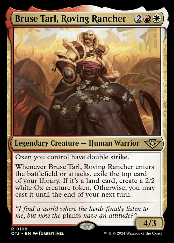 Bruse Tarl, Roving Rancher by Forrest Imel #198