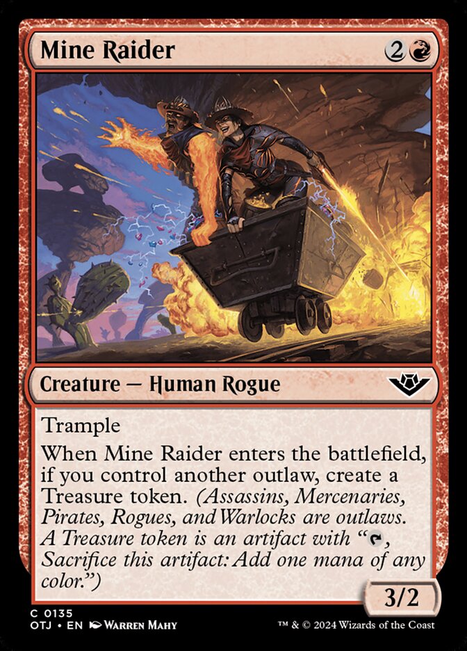 Mine Raider by Warren Mahy #135