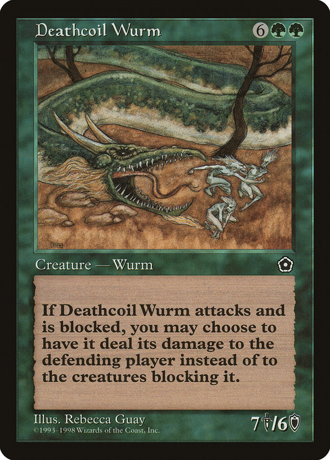 Deathcoil Wurm by Rebecca Guay #125