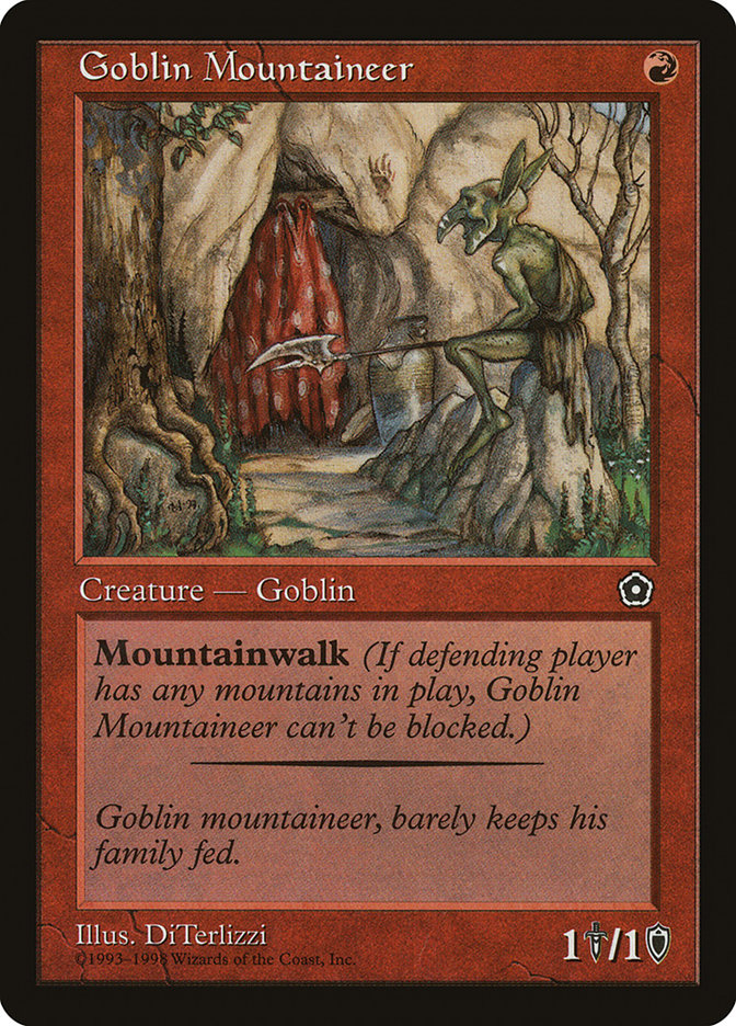 Goblin Mountaineer by DiTerlizzi #101