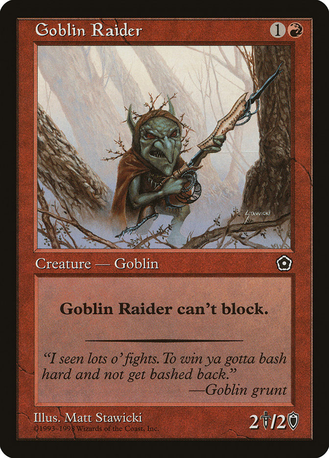 Goblin Raider by Matt Stawicki #103