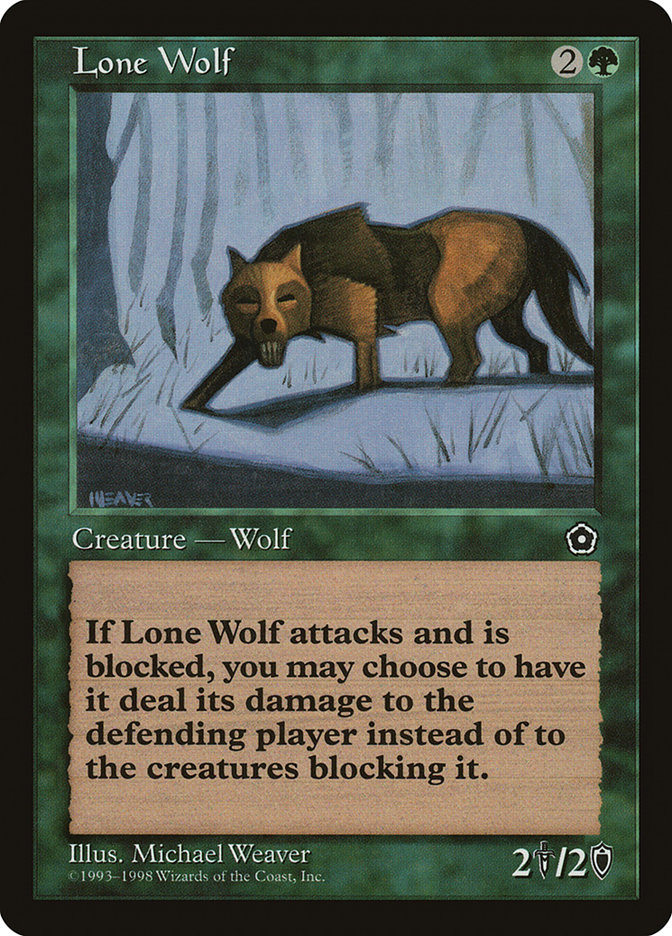 Lone Wolf by Michael Weaver #131