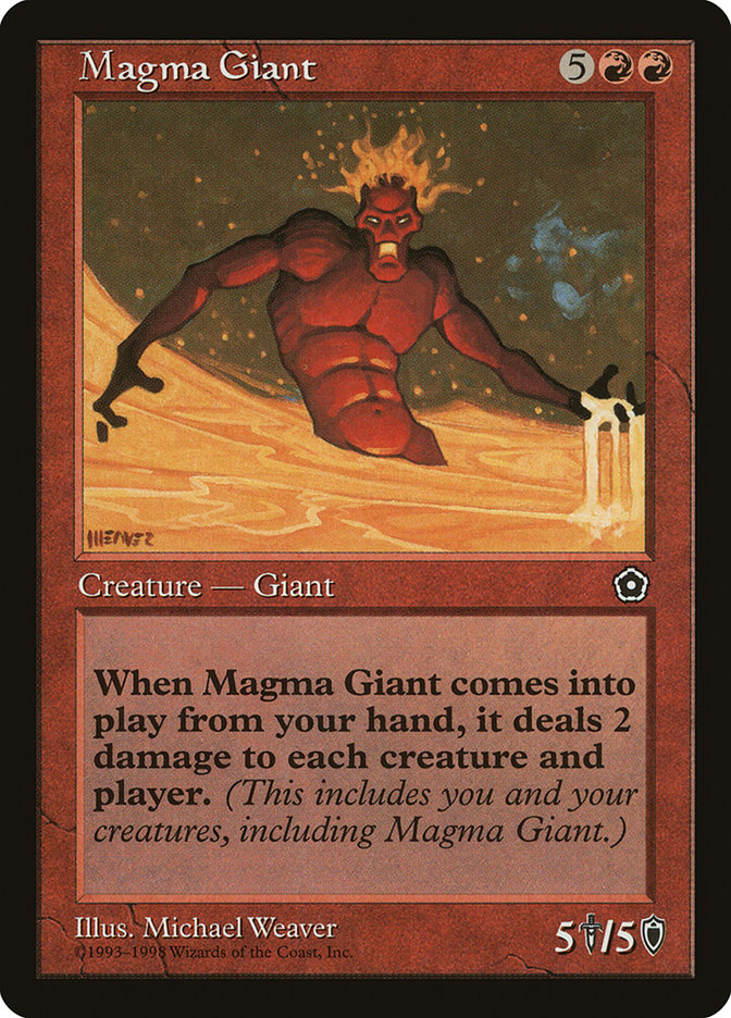 Magma Giant by Michael Weaver #108