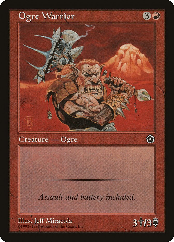 Ogre Warrior by Jeff Miracola #113