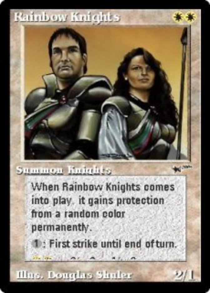 Rainbow Knights by Douglas Shuler #9