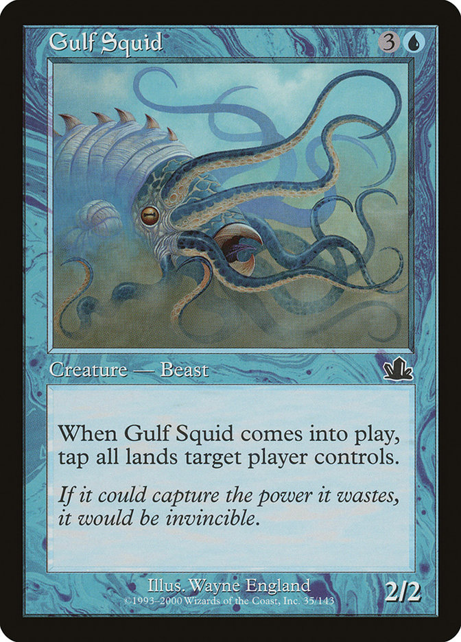 Gulf Squid by Wayne England #35