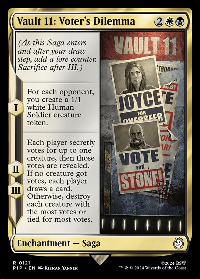 Vault 11: Voter's Dilemma by Kieran Yanner #121
