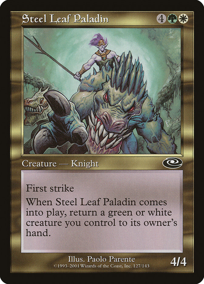 Steel Leaf Paladin by Paolo Parente #127