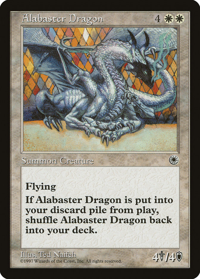 Alabaster Dragon by Ted Naifeh #1