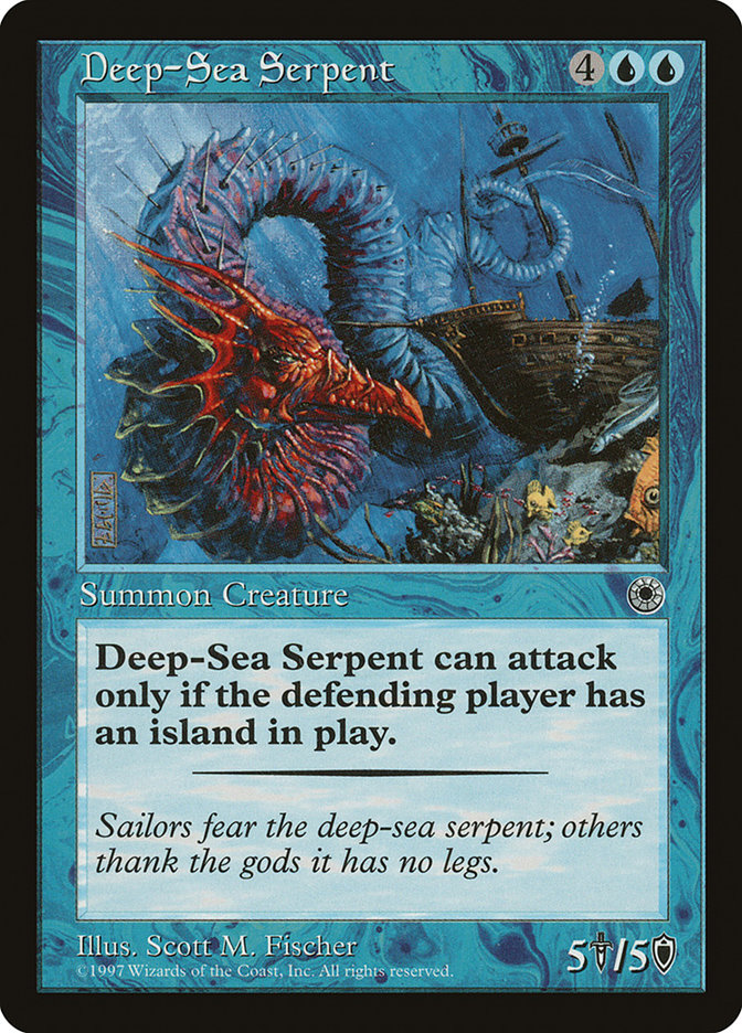 Deep-Sea Serpent by Scott M. Fischer #51
