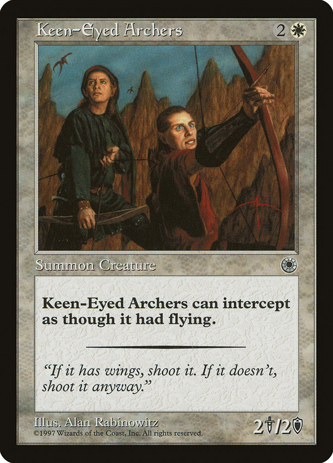 Keen-Eyed Archers by Alan Rabinowitz #19