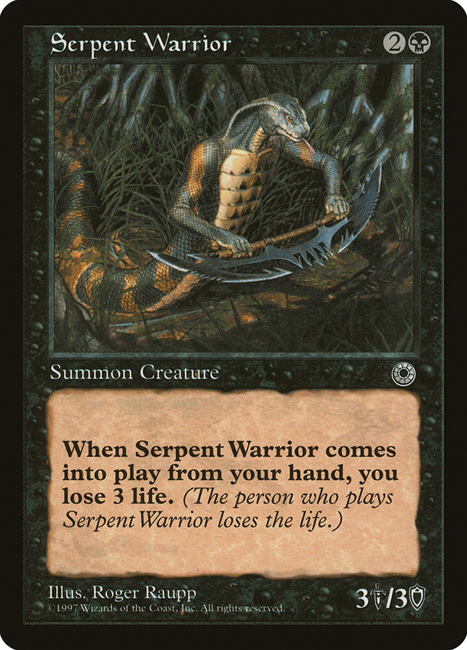 Serpent Warrior by Roger Raupp #109