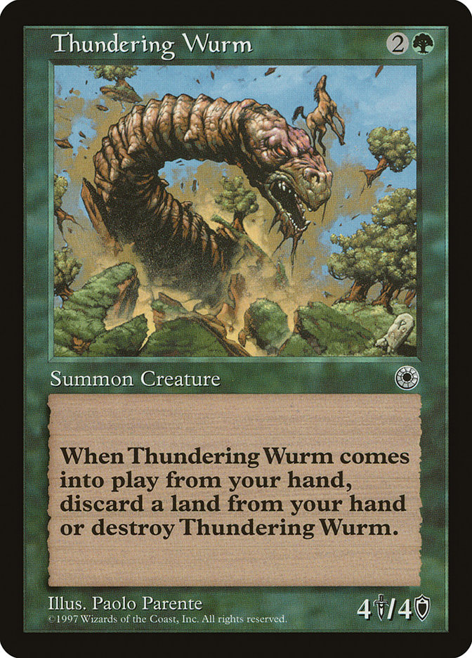 Thundering Wurm by Paolo Parente #189