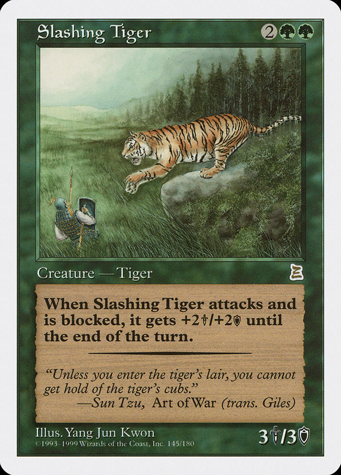 Slashing Tiger by Yang Jun Kwon #145
