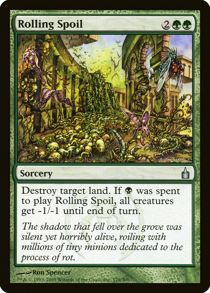 Rolling Spoil by Ron Spencer #179