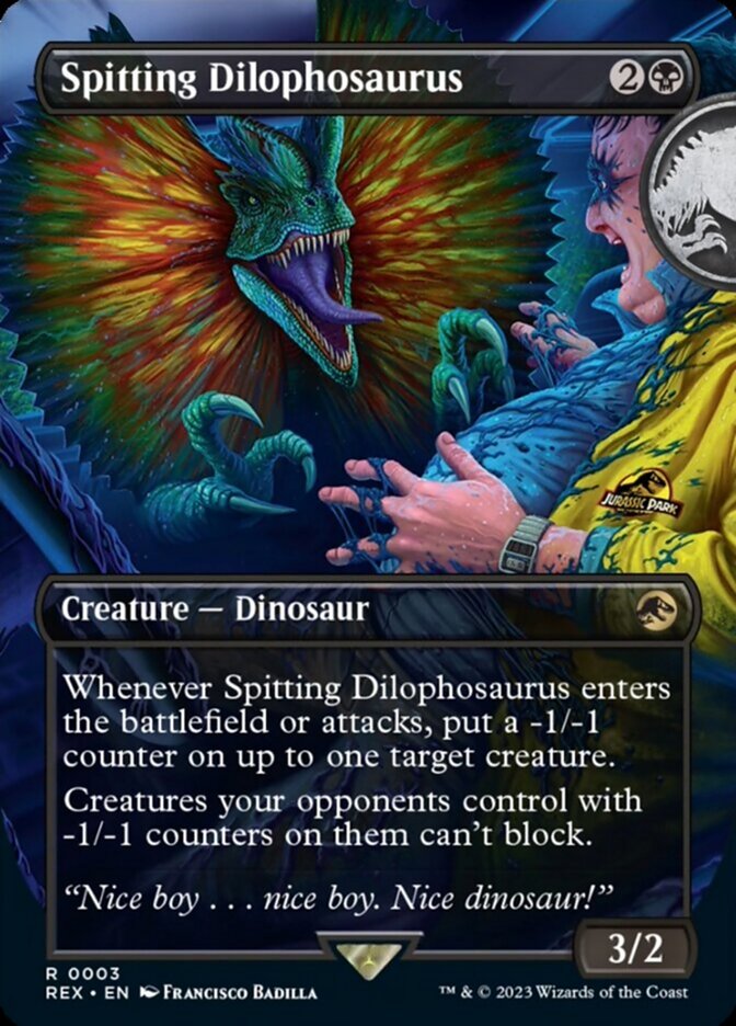 Spitting Dilophosaurus by Francisco Badilla #3