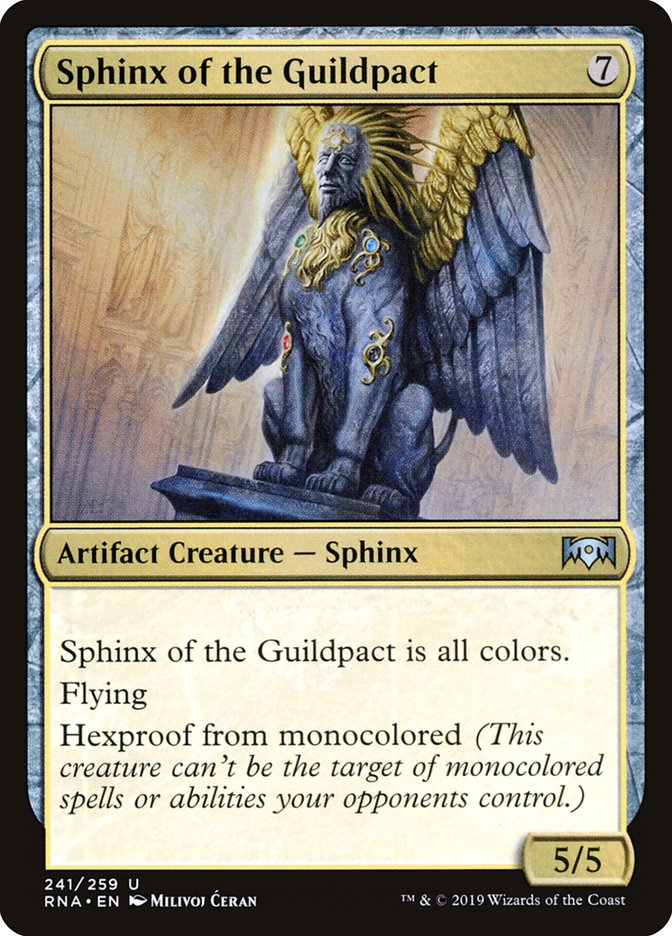 Sphinx of the Guildpact by Milivoj Ćeran #241
