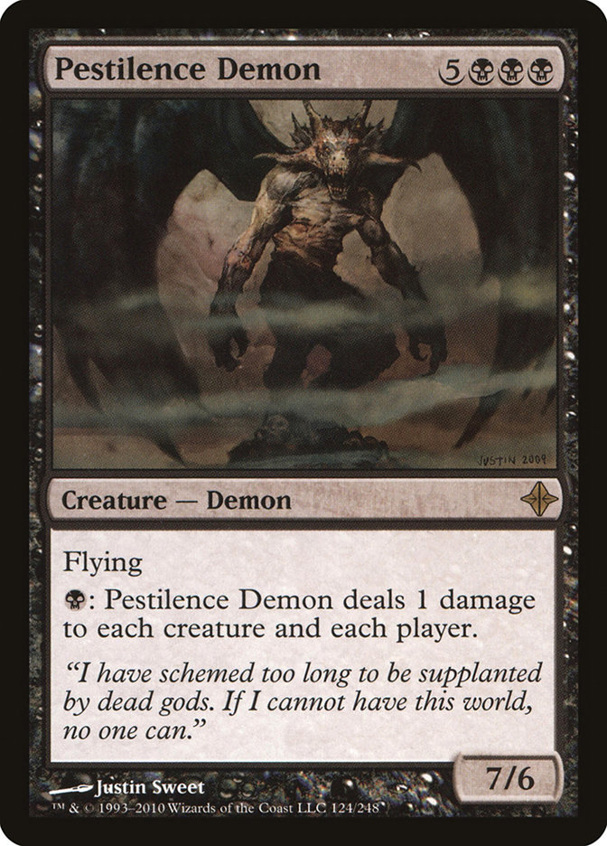Pestilence Demon by Justin Sweet #124