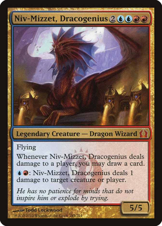 Niv-Mizzet, Dracogenius by Todd Lockwood #183
