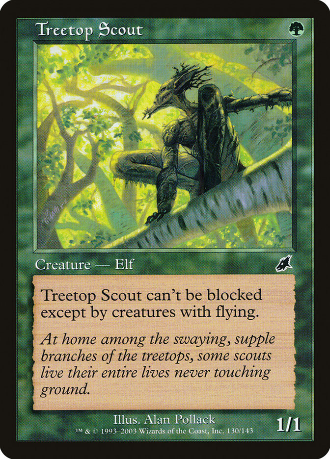 Treetop Scout by Alan Pollack #130