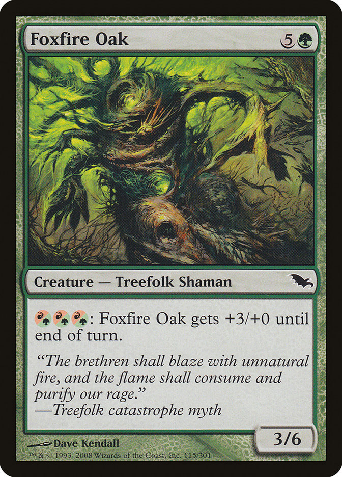 Foxfire Oak by Dave Kendall #115