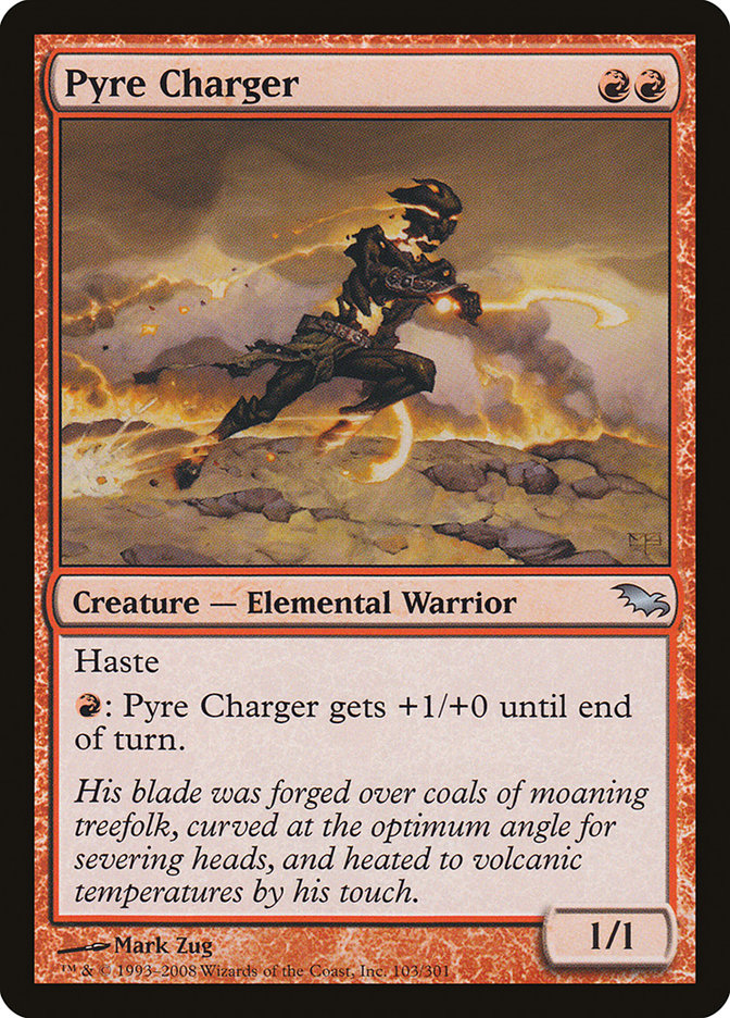 Pyre Charger by Mark Zug #103