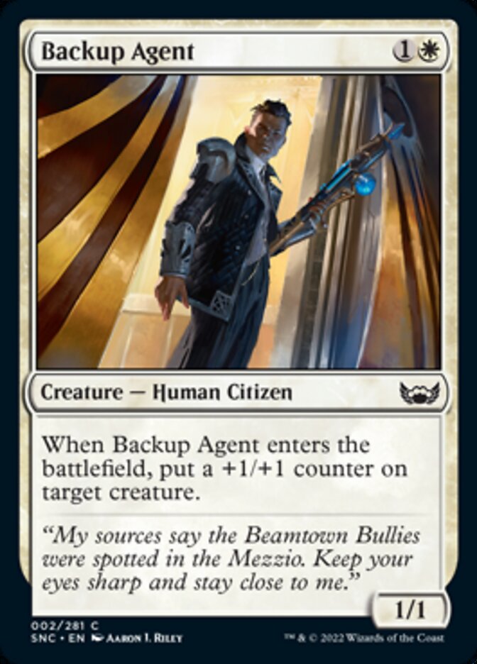Backup Agent by Aaron J. Riley #2