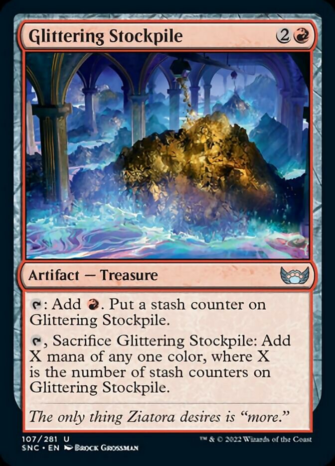 Glittering Stockpile by Brock Grossman #107