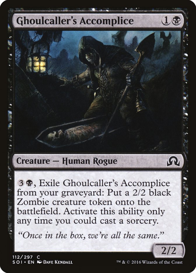 Ghoulcaller's Accomplice by Dave Kendall #112