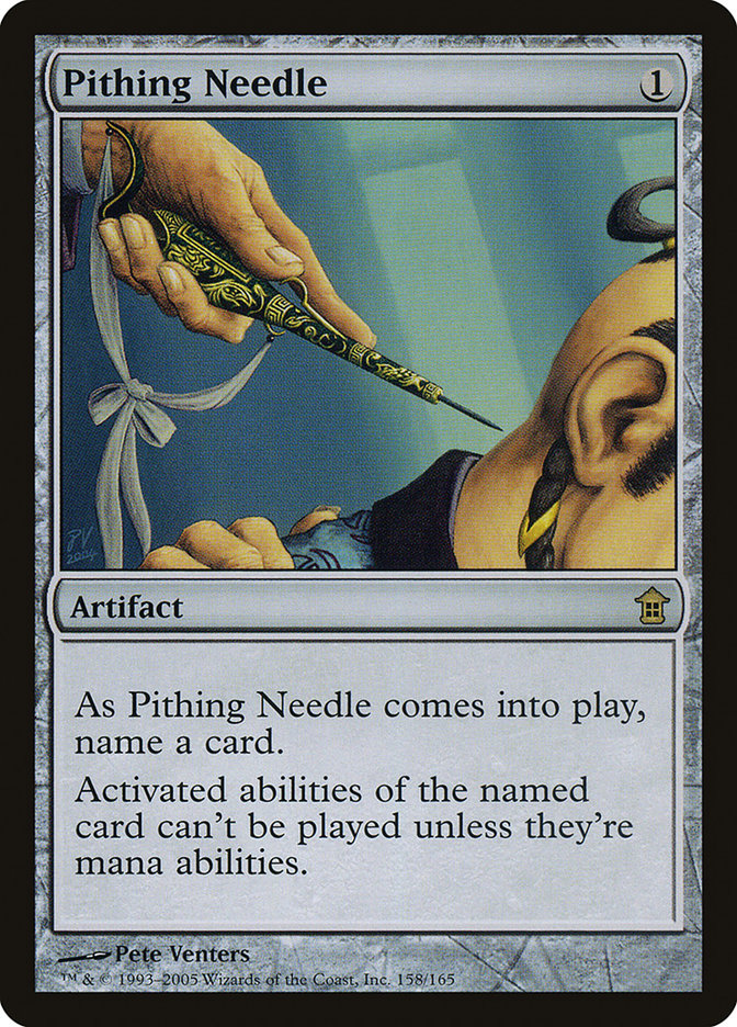 Pithing Needle by Pete Venters #158