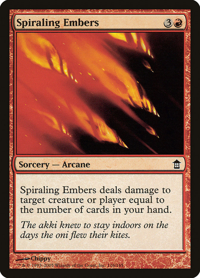 Spiraling Embers by Chippy #116
