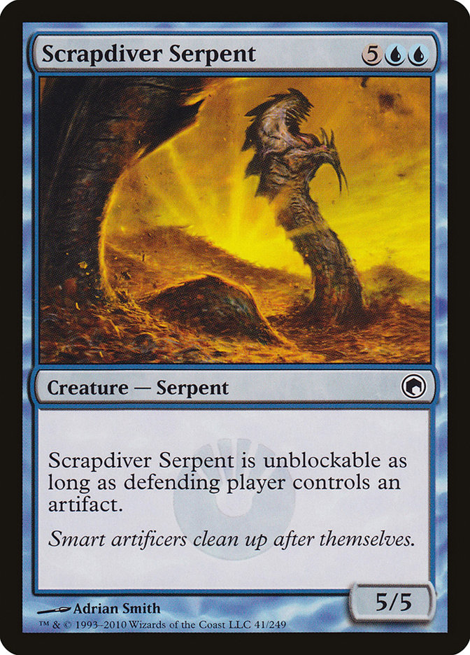 Scrapdiver Serpent by Adrian Smith #41