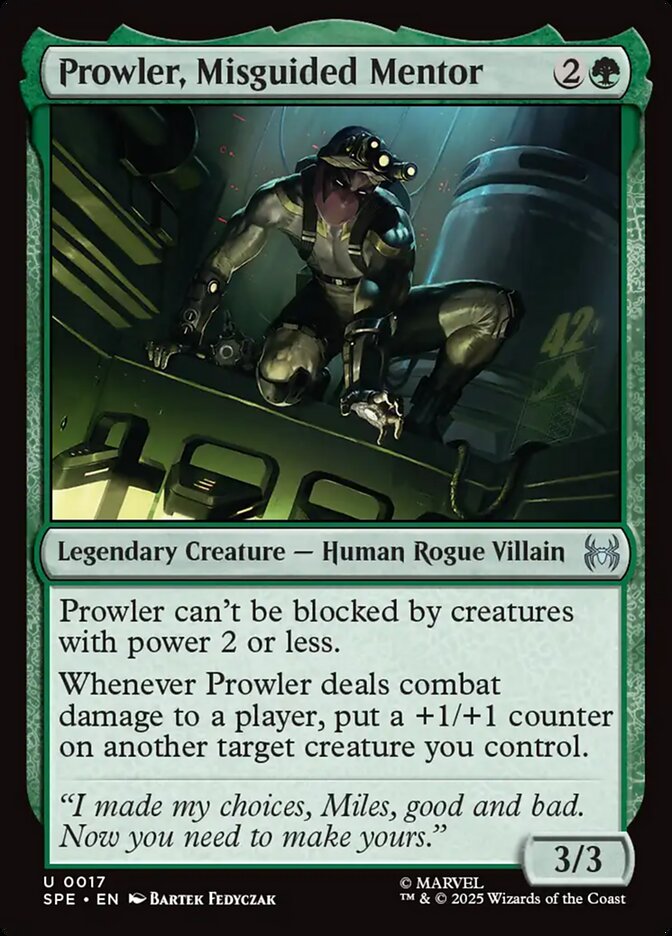 Prowler, Misguided Mentor by Bartek Fedyczak #17