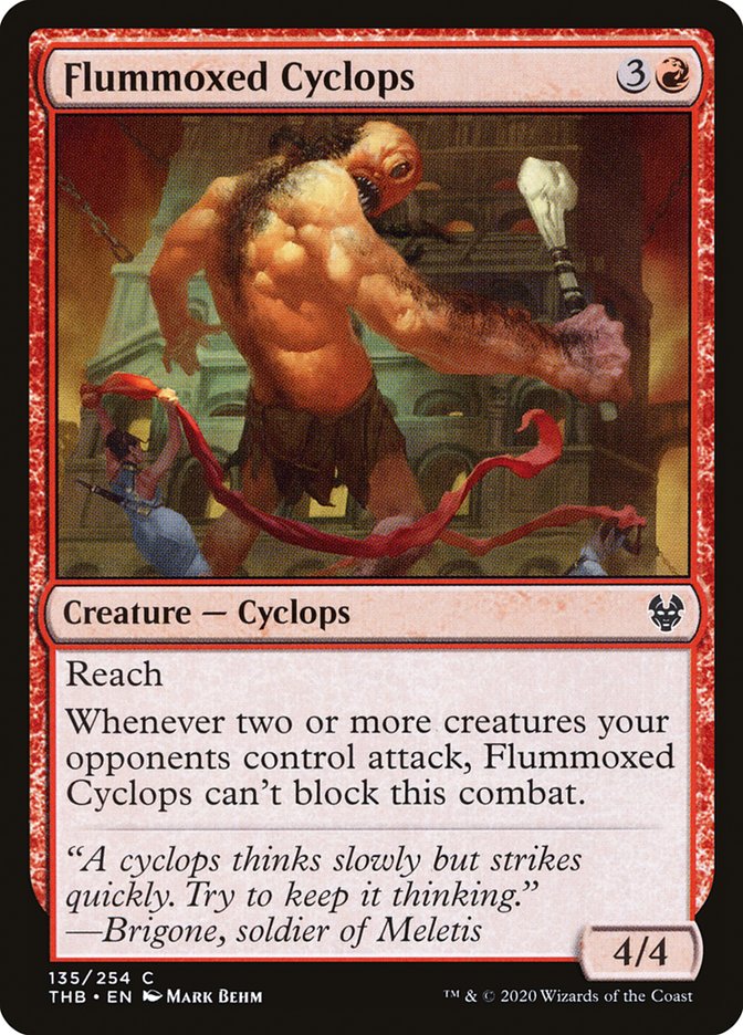 Flummoxed Cyclops by Mark Behm #135