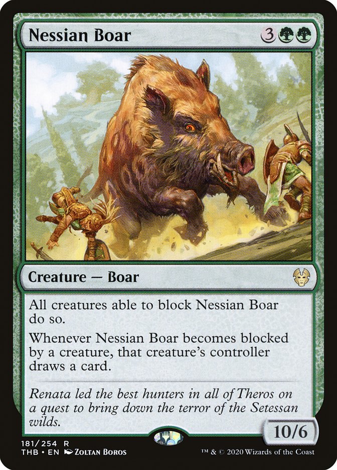 Nessian Boar by Zoltan Boros #181