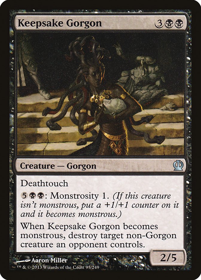 Keepsake Gorgon by Aaron Miller #93