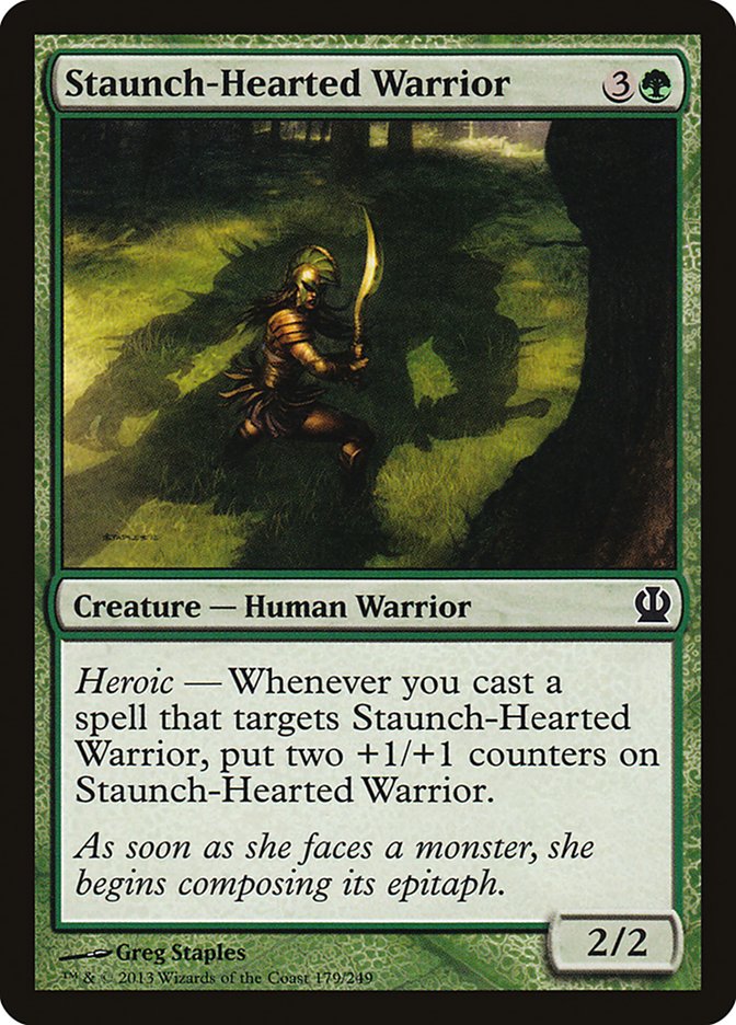 Staunch-Hearted Warrior by Greg Staples #179