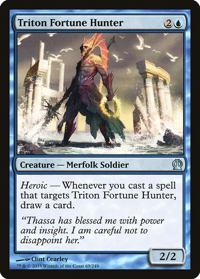 Triton Fortune Hunter by Clint Cearley #69
