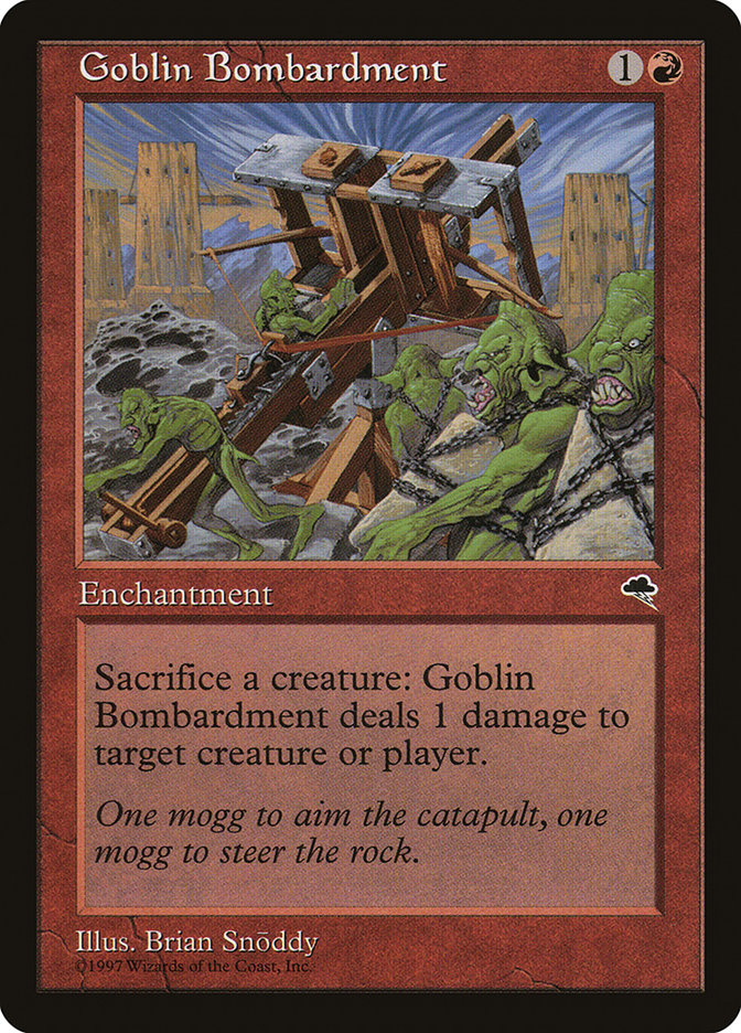 Goblin Bombardment by Brian Snõddy #179
