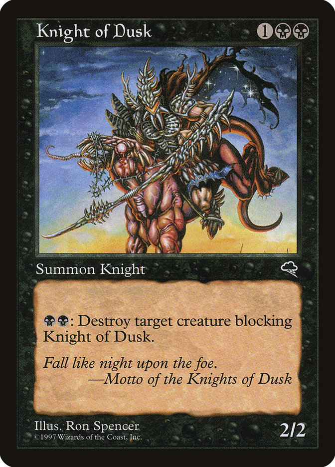 Knight of Dusk by Ron Spencer #140