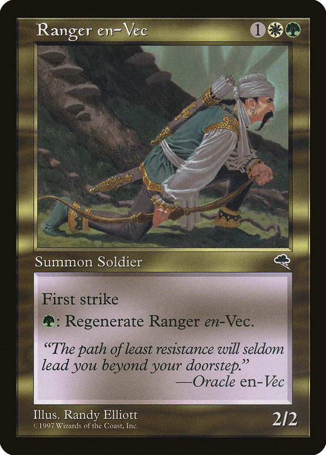 Ranger en-Vec by Randy Elliott #268