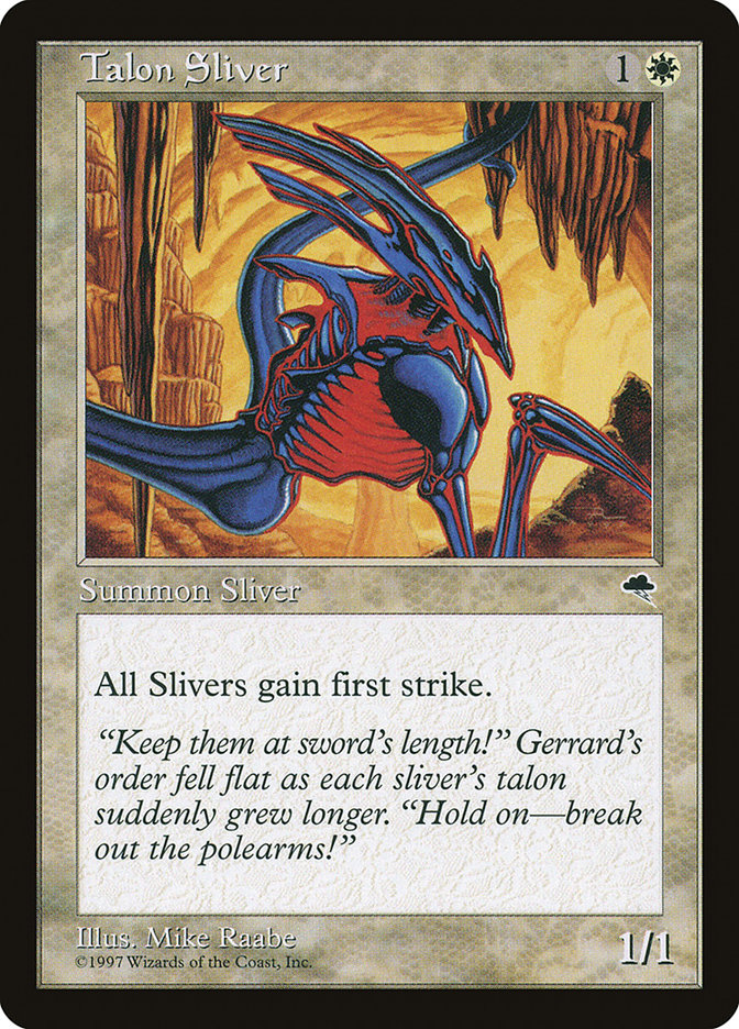 Talon Sliver by Mike Raabe #50