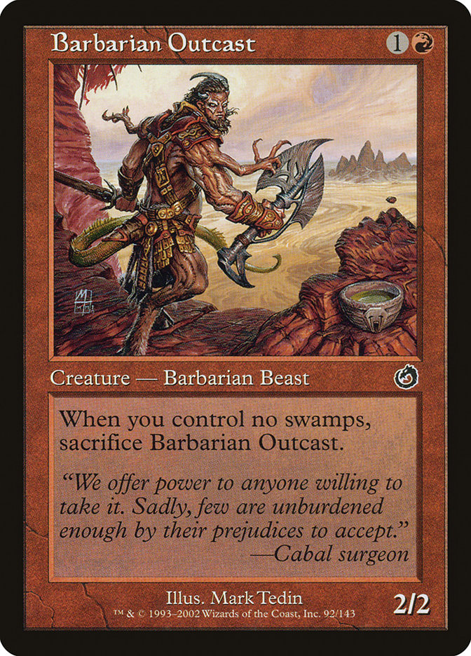 Barbarian Outcast by Mark Tedin #92